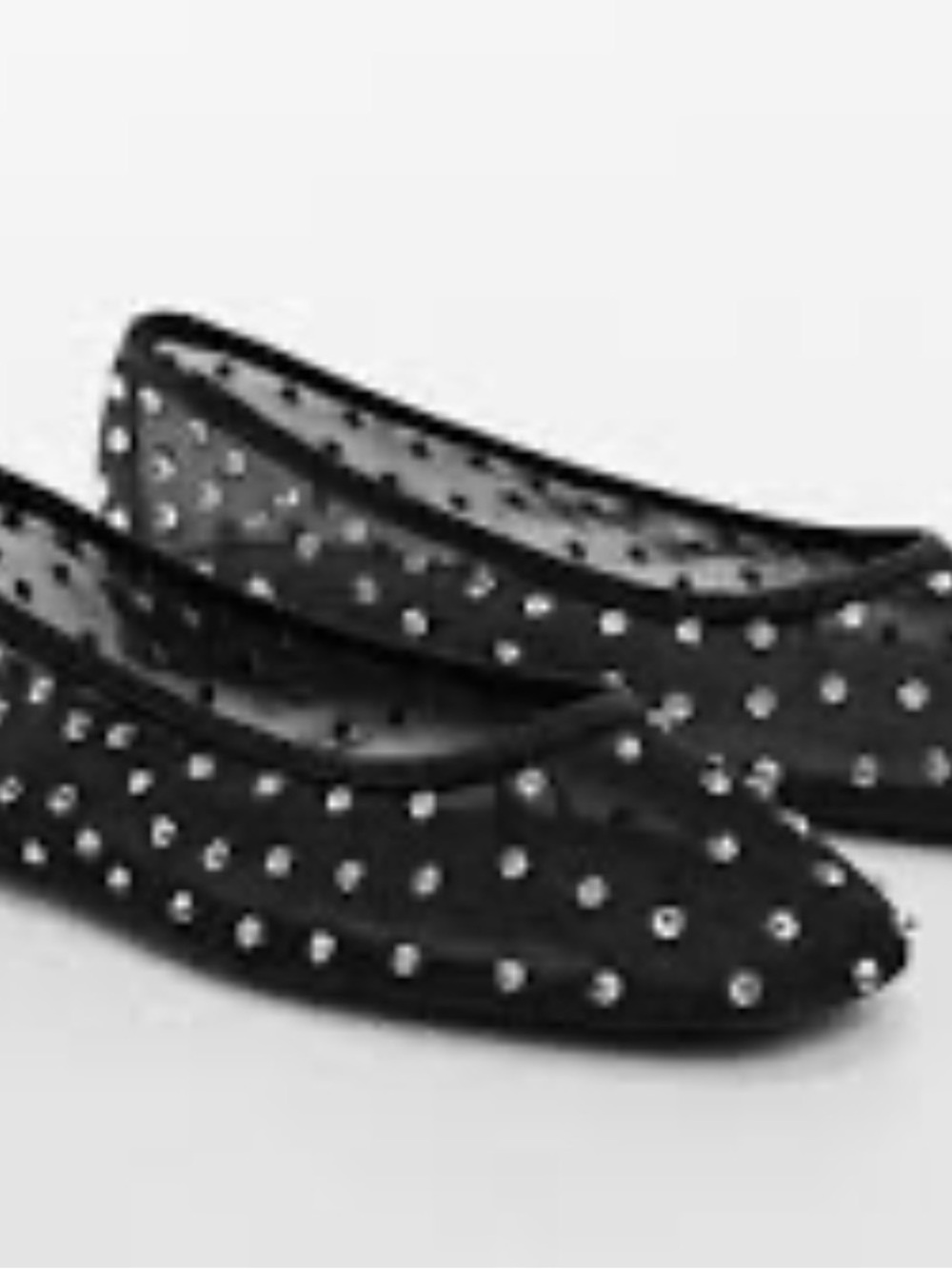BCBG MAXAZRIA Crystal studded Women's Ballet Flats-sz9